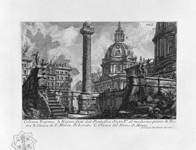 Trajanssäule von Giovanni Battista Piranesi